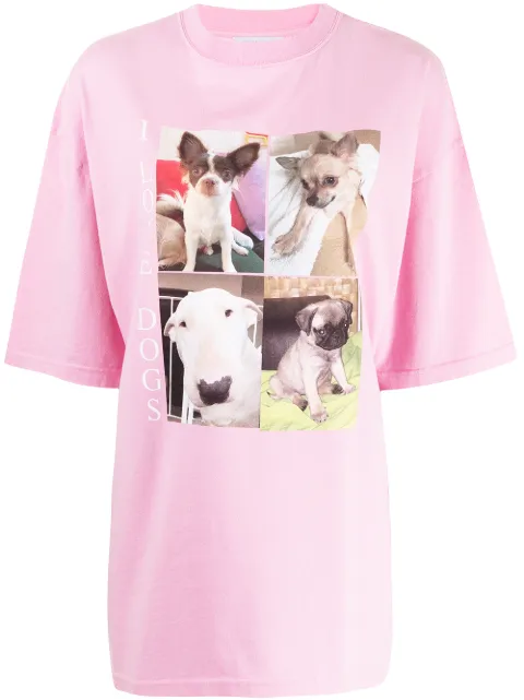 balenciaga dog t shirt