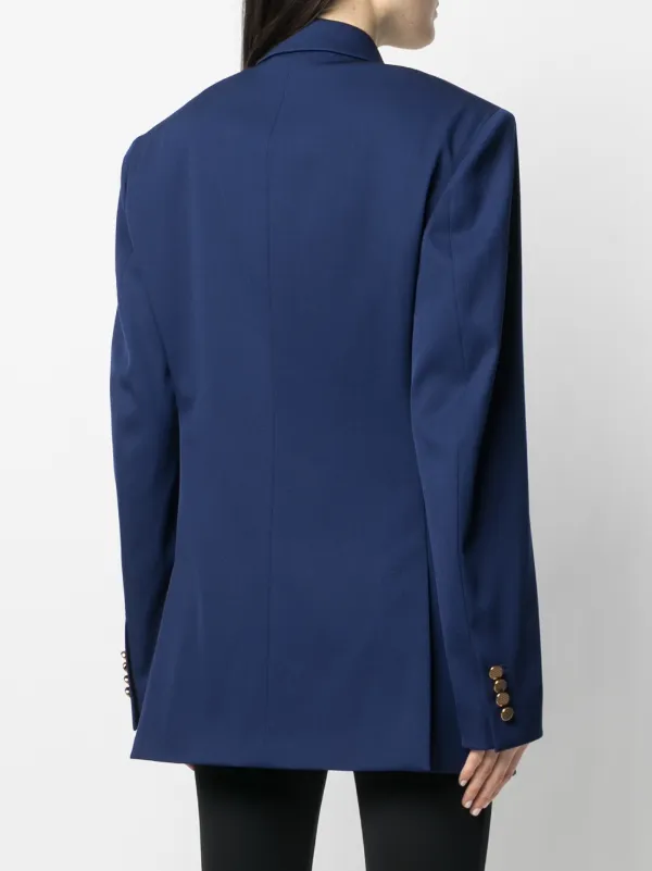 Shop Balenciaga double-breasted blazer 