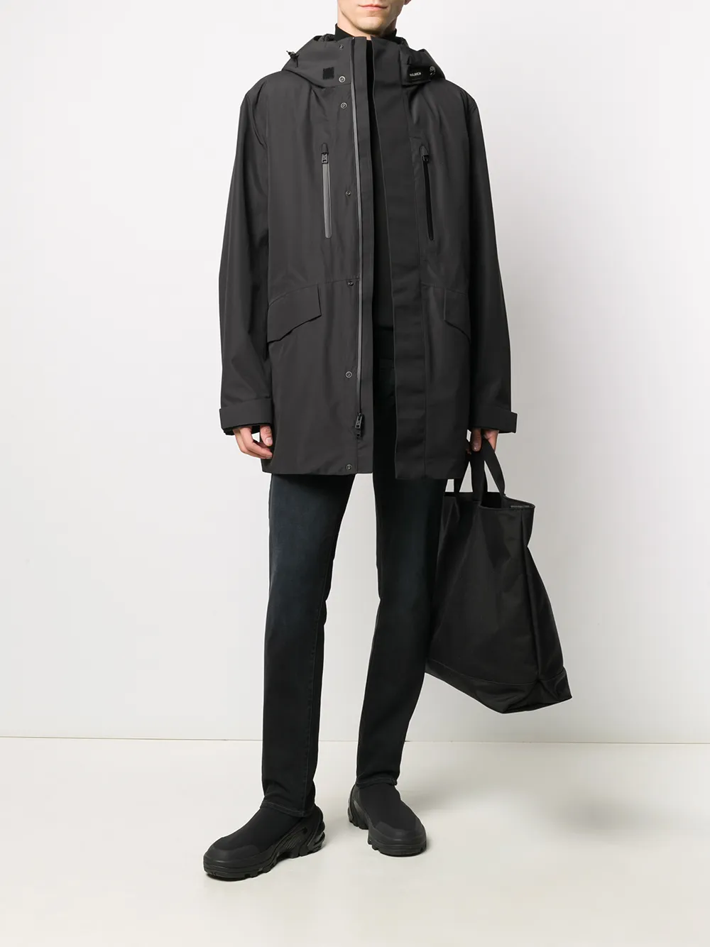 Woolrich layered padded raincoat | Raincoats | Image 2