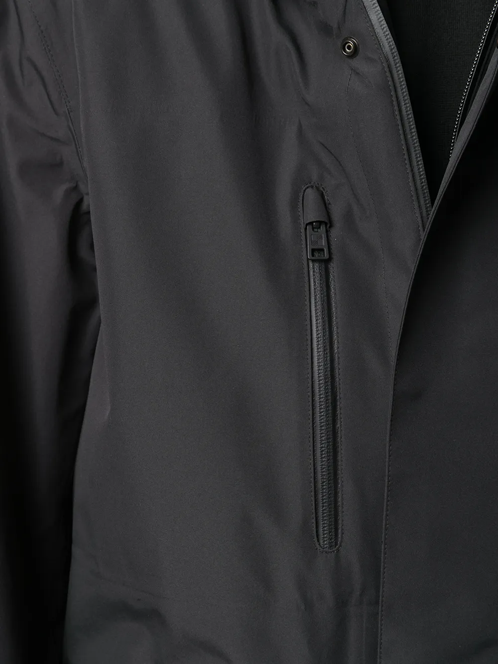 Woolrich Gelaagde regenjas Zwart