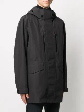 layered padded raincoat展示图