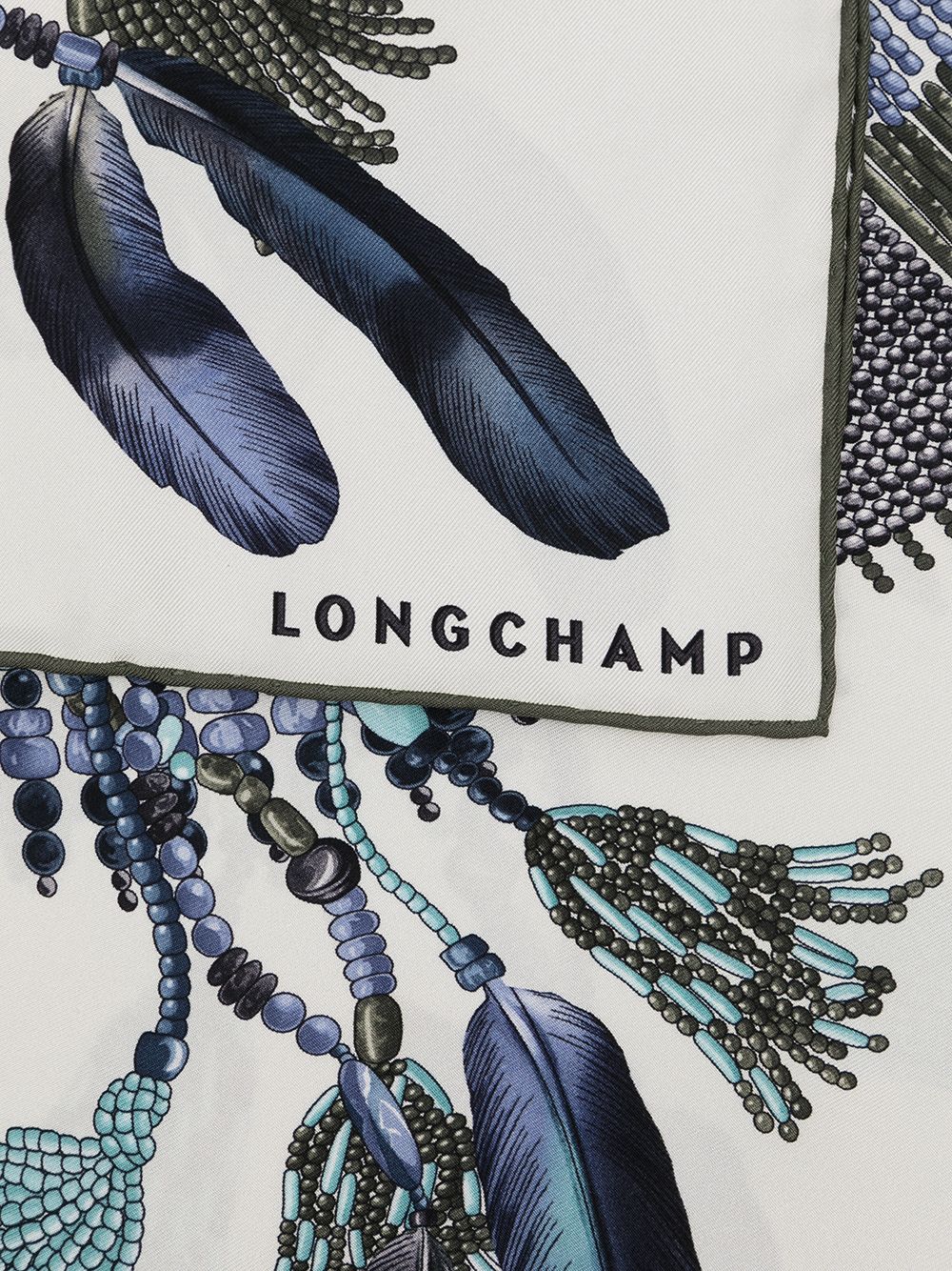 фото Longchamp платок с принтом