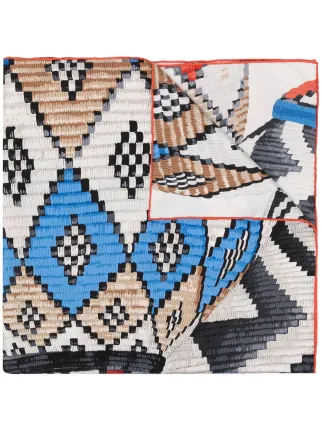 longchamp silk scarf