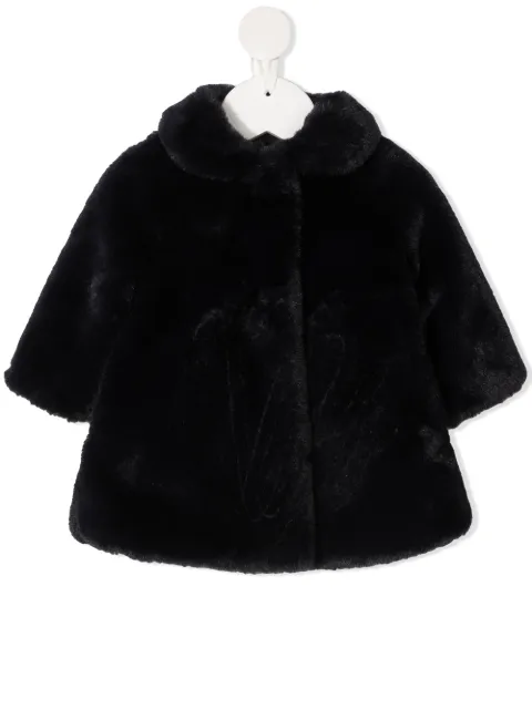 Il Gufo faux-fur coat
