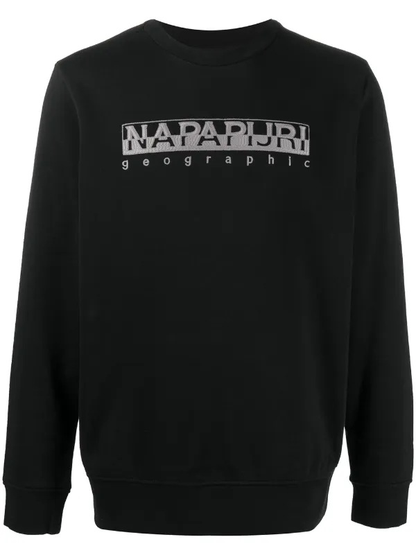 napapijri black sweatshirt