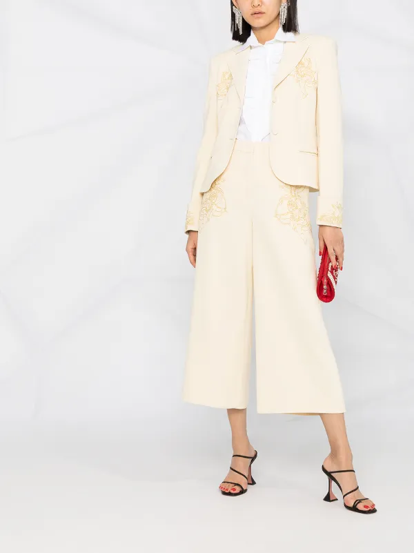 MOSCHINO♡モスキーノ♡クロップドパンツ Moschino クロップドパンツ 通販 - FARFETCH