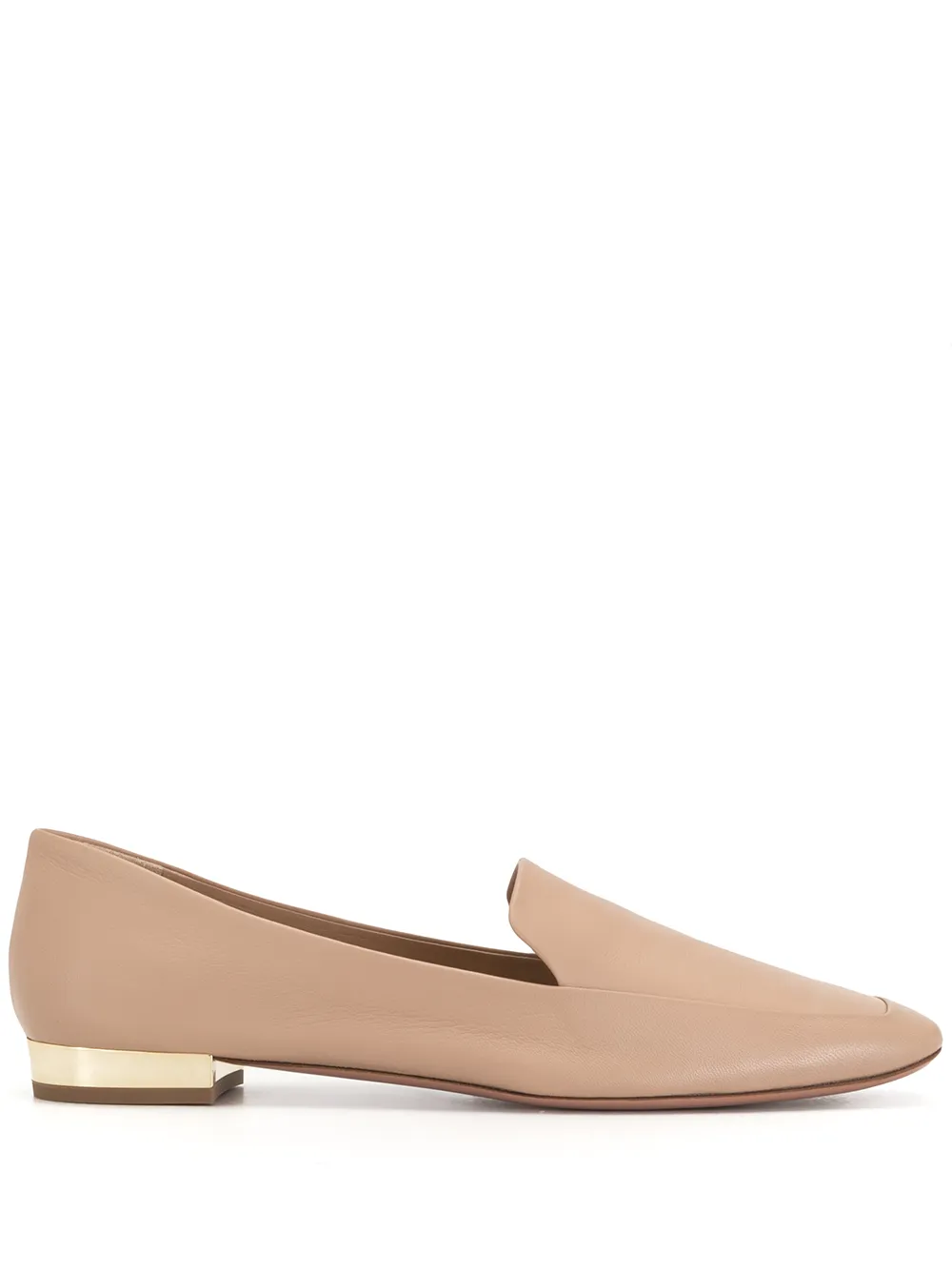 Click to view more detailed imagery on our partner's website Aquazzura Greenwich Loafer In Pink