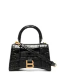 Balenciaga Hourglass XS top-handle bag - Black