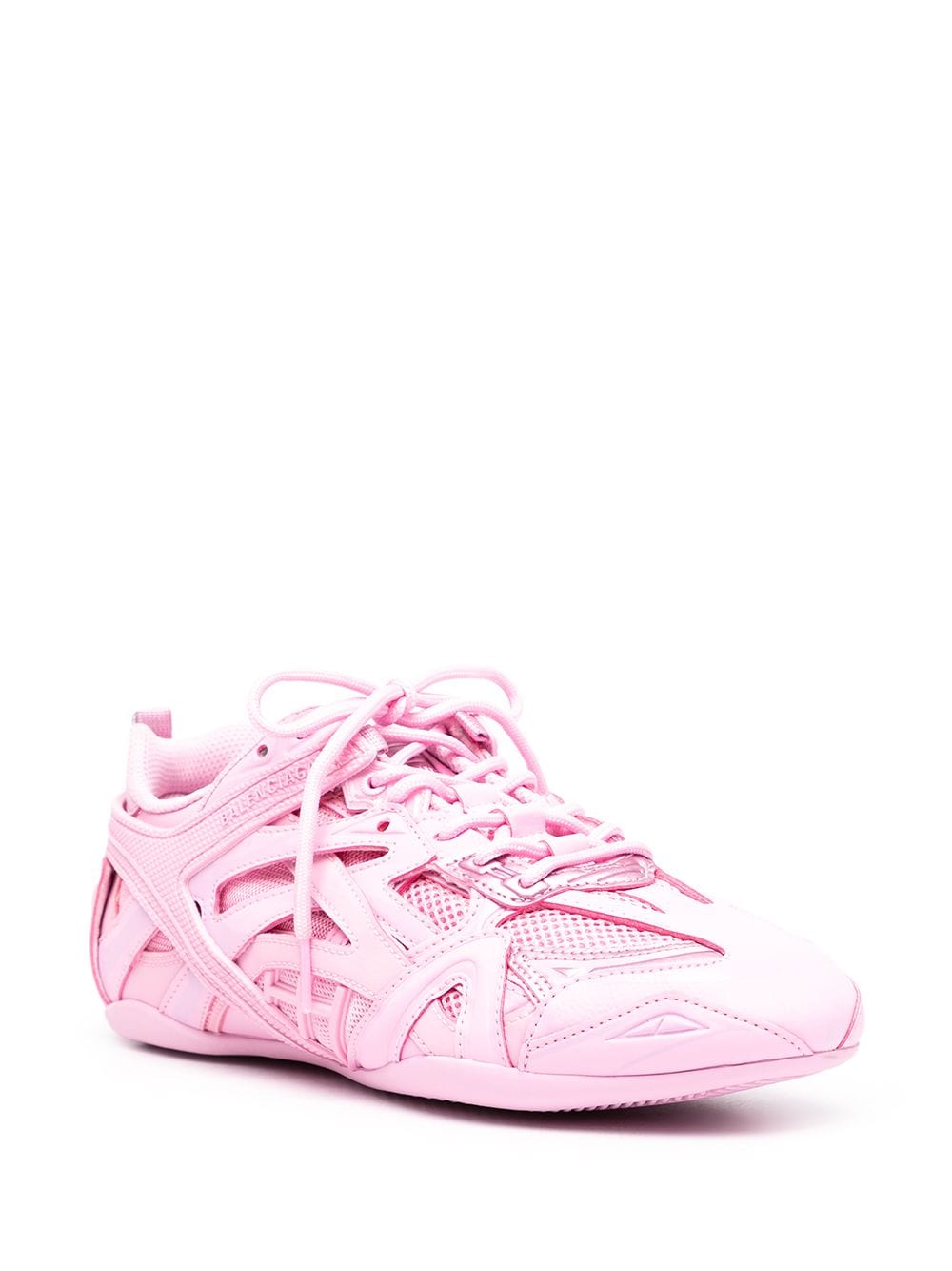 Shop Balenciaga Drive Panelled Sneakers In Pink