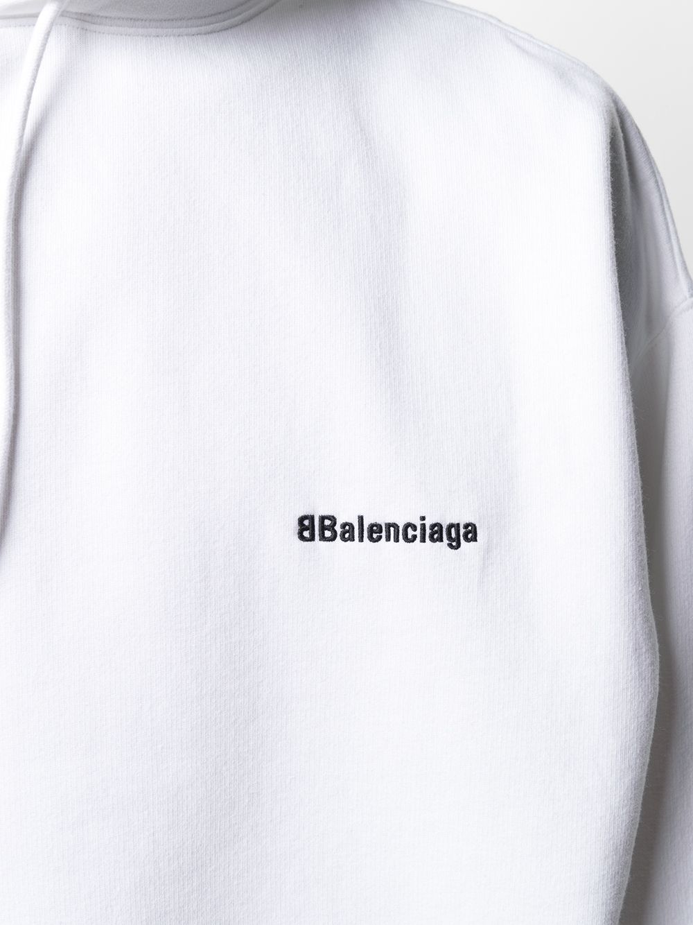 фото Balenciaga худи с вышитым логотипом bb