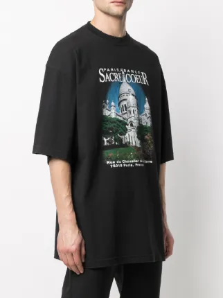 balenciaga sacre coeur t shirt