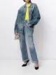 Image 2 of Balenciaga logo-print denim jacket