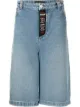 Image 1 of Balenciaga mid-wash denim skater shorts