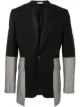 Image 1 of Alexander McQueen two-tone single-breasted suit jacket