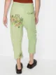 By Walid floral-embroidered straight-leg trousers