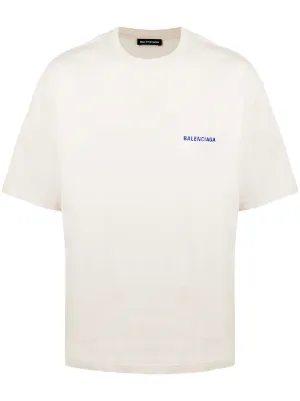 balenciaga mens t shirt white