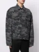 Balenciaga camouflage-print denim jacket
