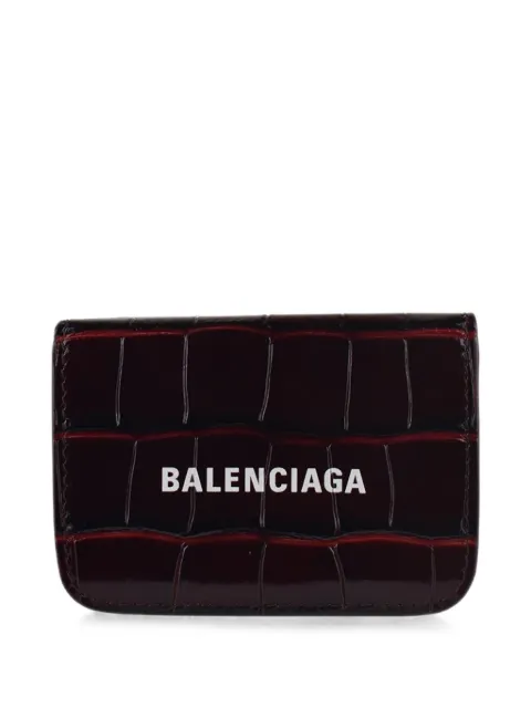 Balenciaga mini portefeuille Cash