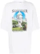 Image 1 of Balenciaga Sacre Coeur print oversized T-shirt
