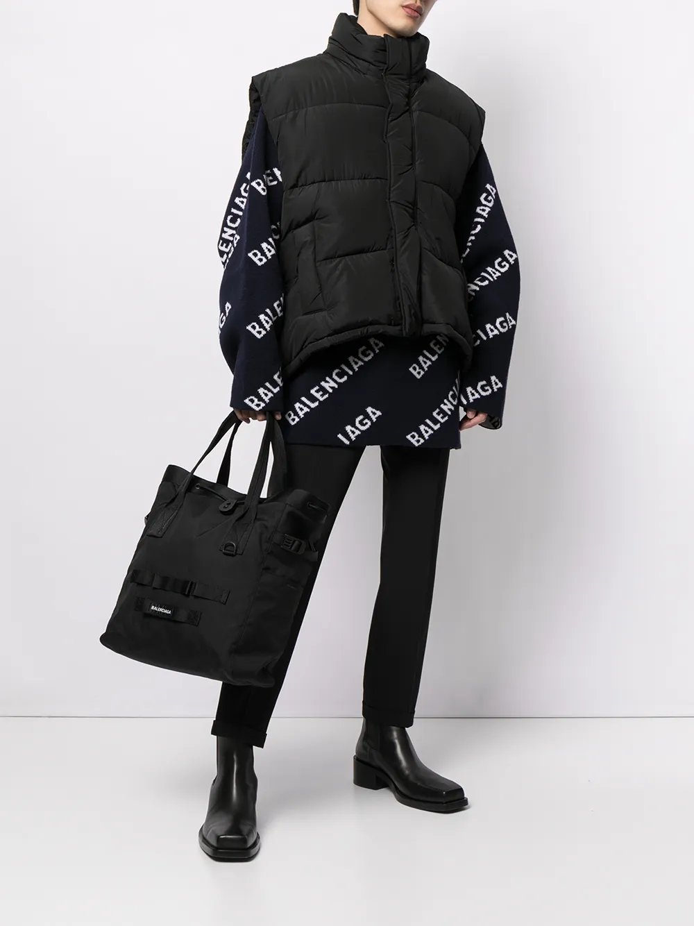 バレンシアガ BALENCIAGA アーミートートスモールバッグ ARMY美品