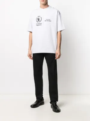 grey balenciaga t shirt