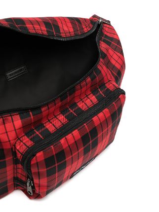 plaid-print belt bag展示图