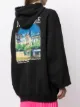 Balenciaga Sacré Coeur-print oversized hoodie