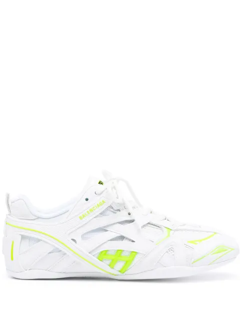 Balenciaga two-tone lace-up sneakers