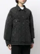 Balenciaga quilted denim jacket