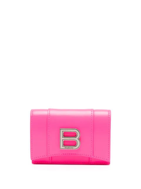 Balenciaga 아워글래스 미니 지갑 | 전 세계 럭셔리 브랜드를... 빠른 배송, 간편한 무료 반품 Balenciaga 아워글래스 미니 지갑 - Farfetch