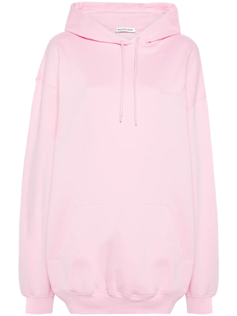 Balenciaga Balenciaga Hoodie mit Logo-Print - Rosa