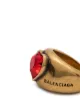 Balenciaga anillo con aplique en forma de corazón