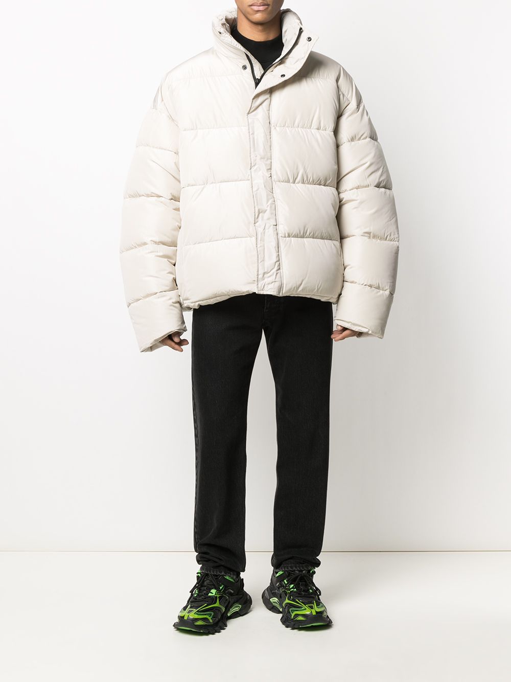 balenciaga teddy bear puffer