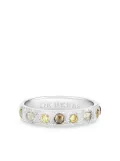 De Beers Jewellers 18kt white gold Talisman diamond band ring - Silver