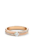 De Beers Jewellers 18kt rose gold The Promise small round brilliant diamond ring