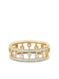 De Beers Jewellers 18kt yellow gold Dewdrop diamond band