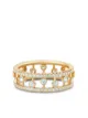 الصورة 1 من De Beers Jewellers خاتم عريض ذهب أصفر 18 مرصع بالماس
