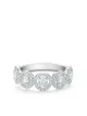 Immagine 1 di De Beers Anello a fascia Aura in platino con diamanti