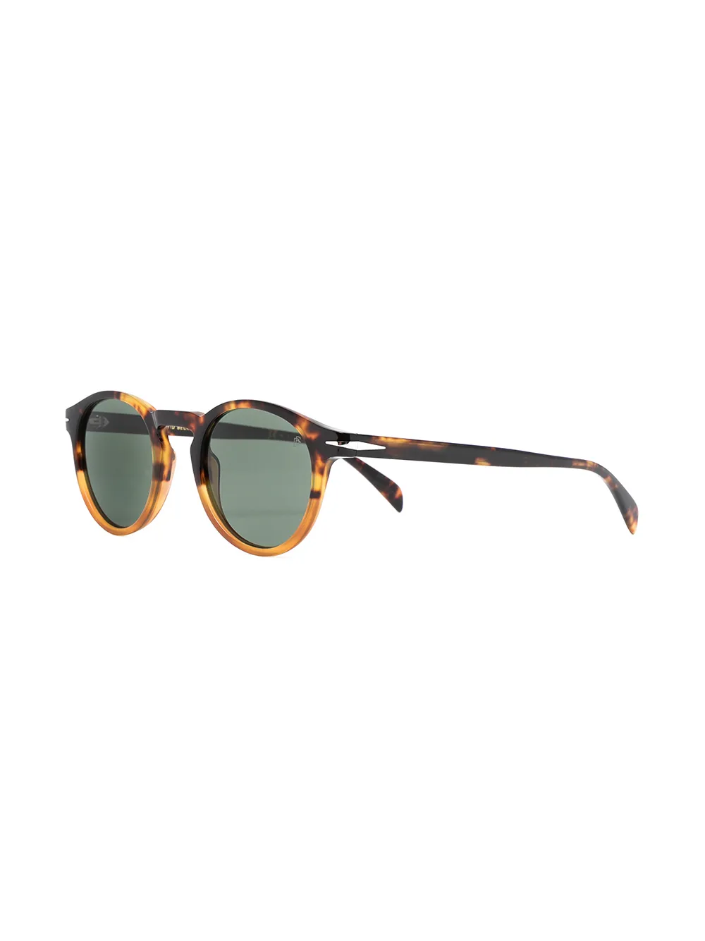 Eyewear by David Beckham Zonnebril met rond montuur - Bruin