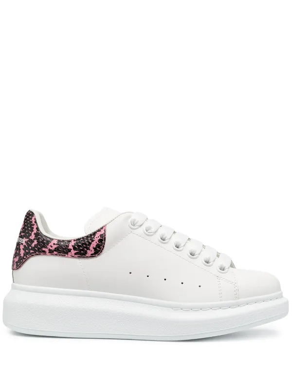 alexander mcqueen pink and white