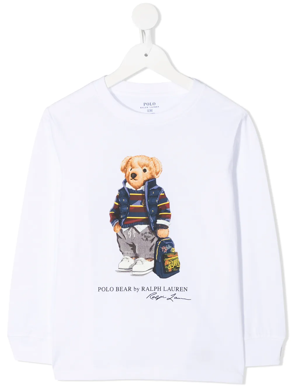 Ralph Lauren Kids толстовка с принтом