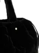 Aspesi bolso shopper de terciopelo acolchado