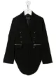 Image 1 of John Richmond Junior Awake zip-detail blazer