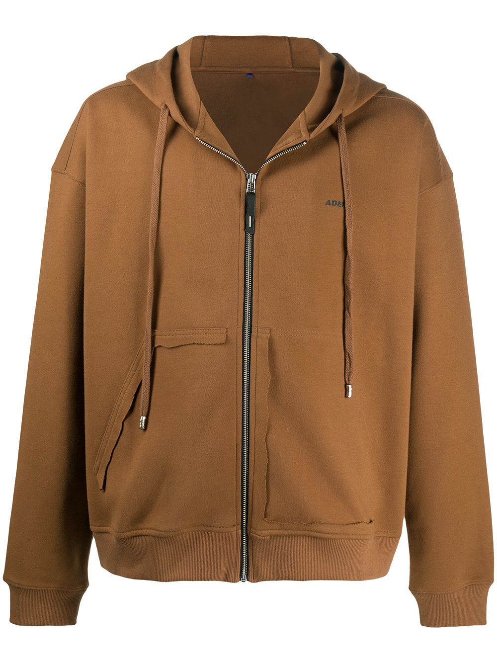 ADER ERROR ZIP FRONT HOODIE