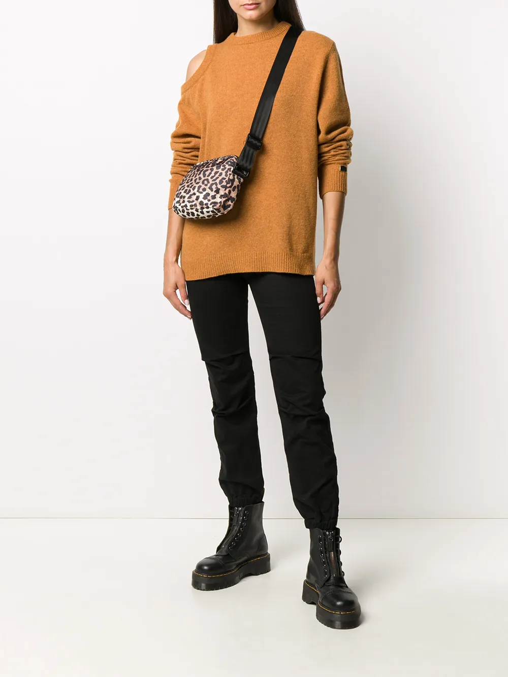 Aries Uitgesneden trui Oranje