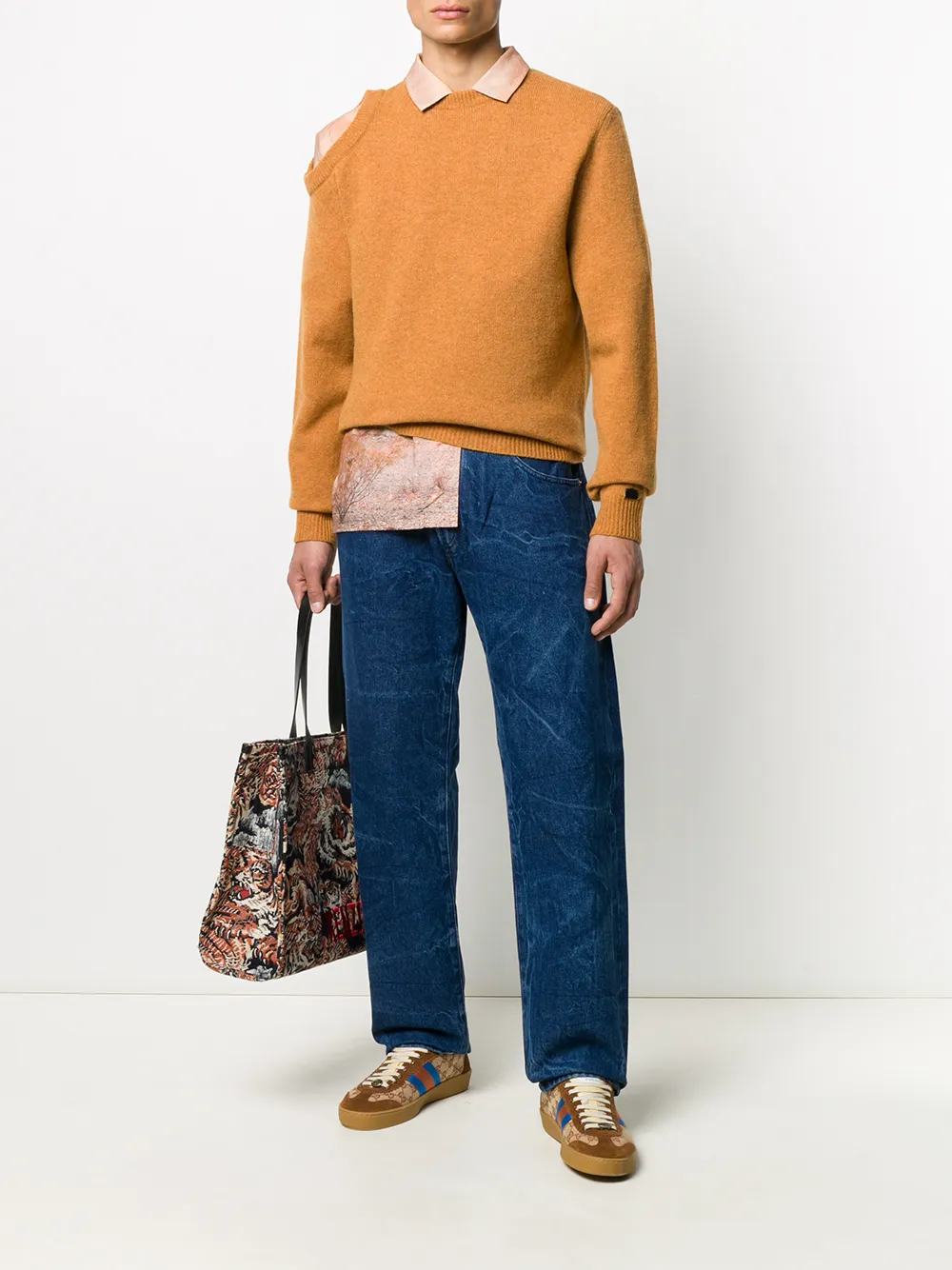 Aries cut-out knitted jumper | Knitted Sweaters | Image 2