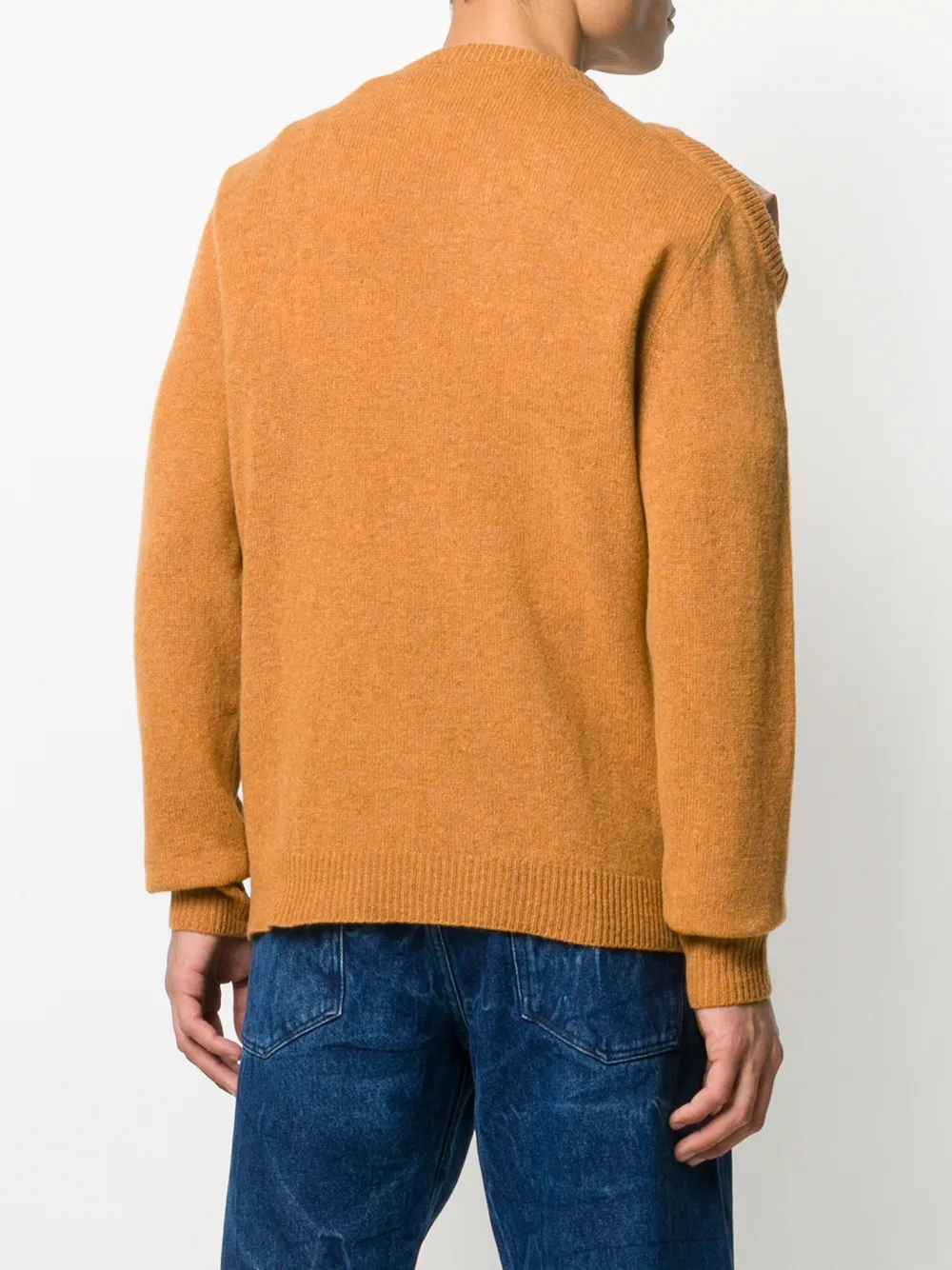 Aries Uitgesneden trui Oranje