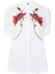 Image 1 of Adam Lippes floral-print trapeze shirt