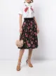 Image 2 of Adam Lippes floral-print trapeze shirt
