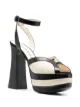 Image 2 of Philosophy Di Lorenzo Serafini contrast-trimmed platform sandals